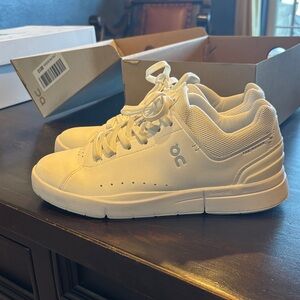 On Running White Athletic Shoes